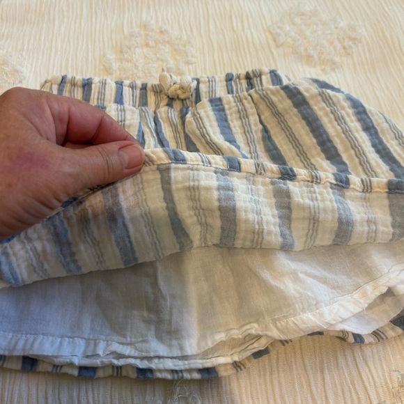 Chelsea & Violet Blue and White Striped Skirt - Picture 4 of 7